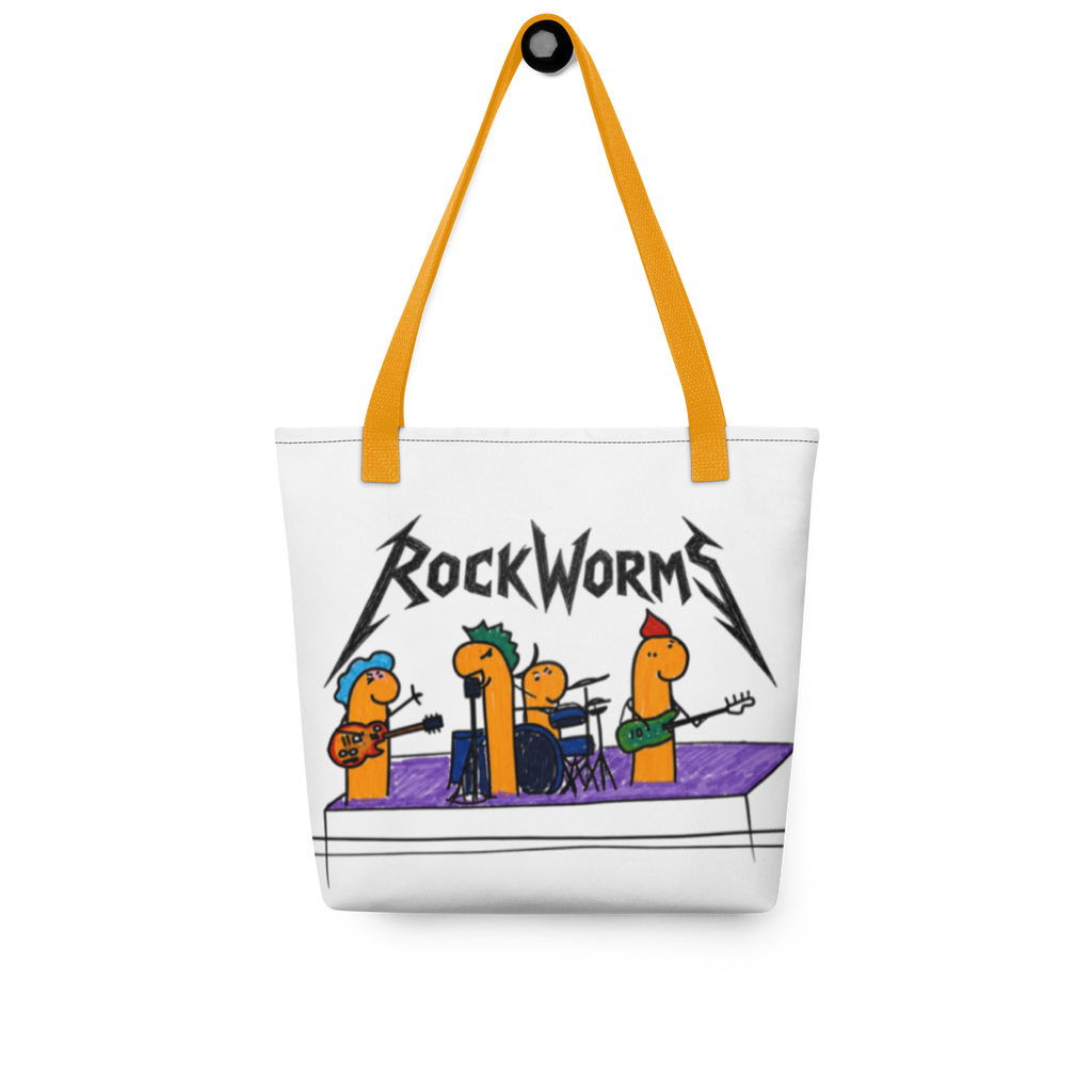 Big Rockworm Tote Bag