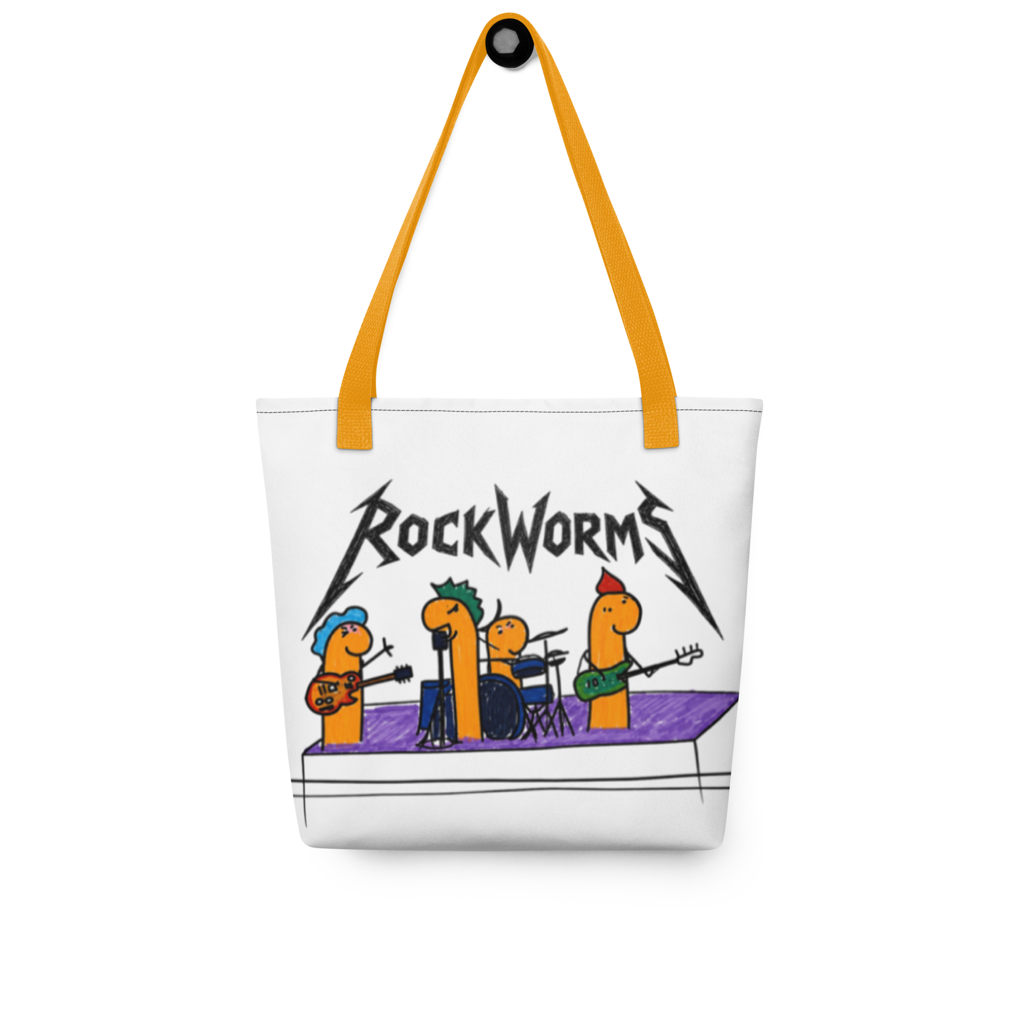 Big Rockworm Tote Bag